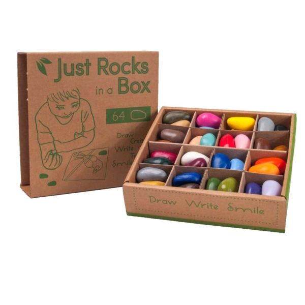 Crayon Rocks in Box (32 Farben / 64 Stk.)